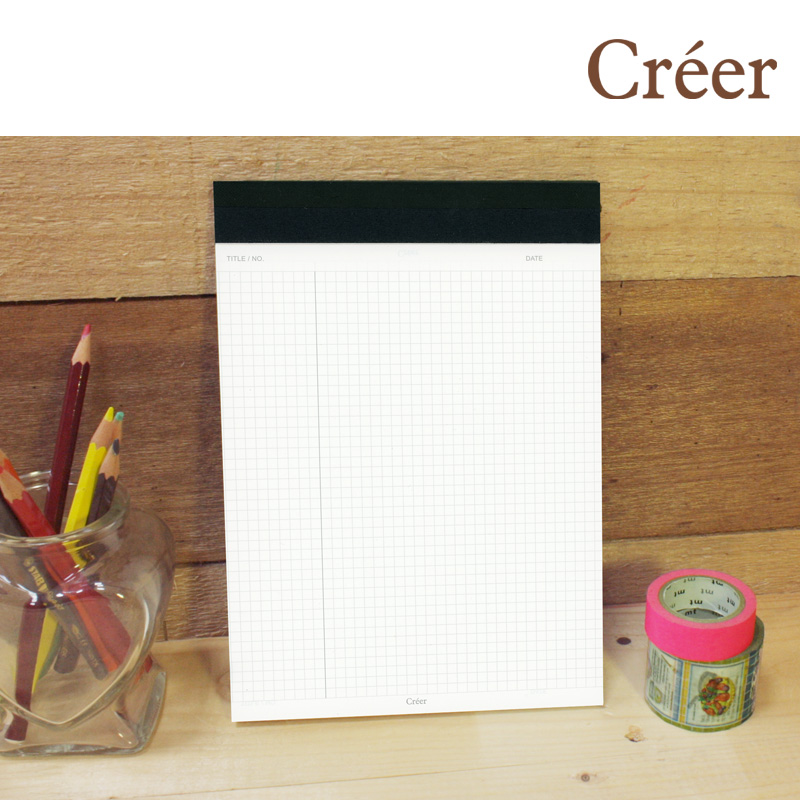 Creer A5/25K可撕式方眼企劃紙/補充內頁