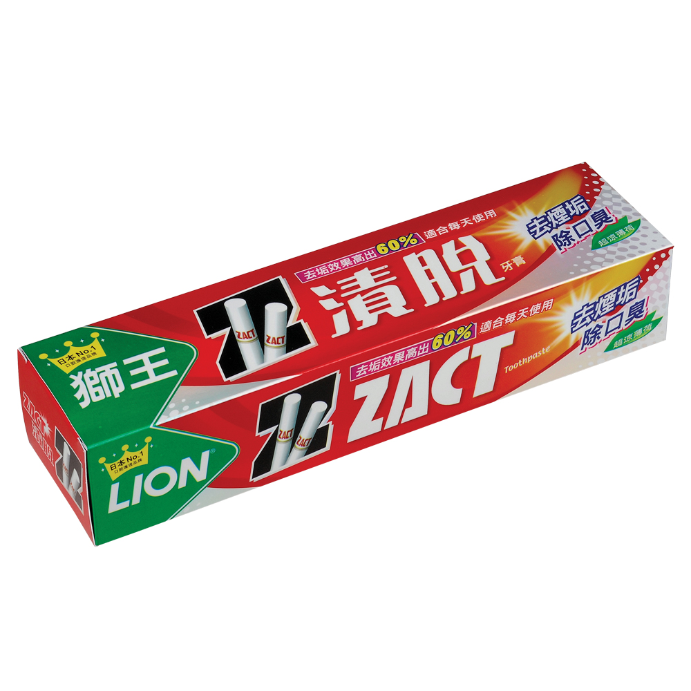 【日本獅王LION】漬脫牙膏150g-煙垢剋星