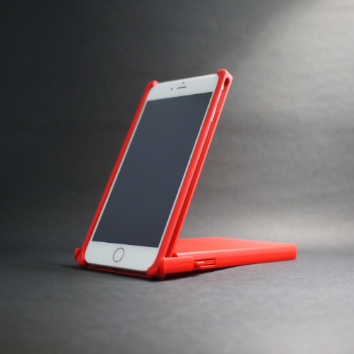 NITTO iPhone Trick Cover 花式蝴蝶刀滑蓋保護殼 紅色