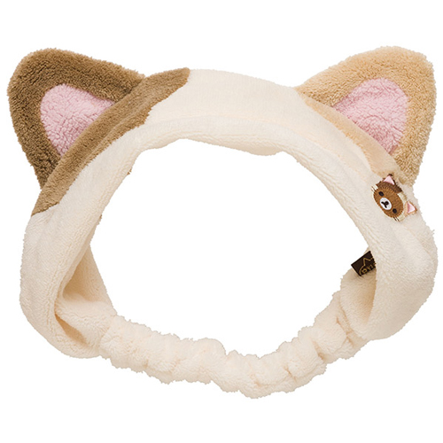 San-X 拉拉熊快樂貓生活系列美容巾。懶熊