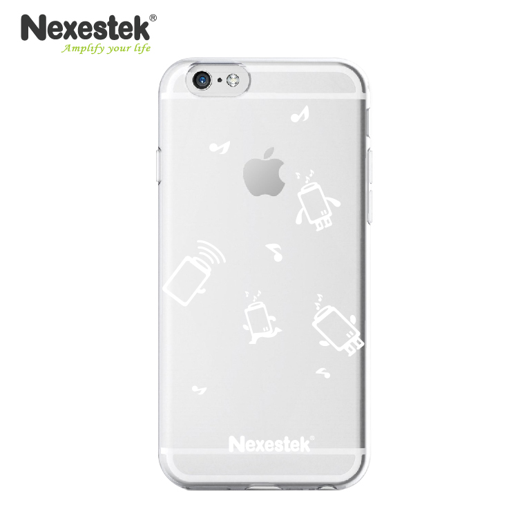 Nexestek 全透明全包覆保護殼- iPhone 6 / 6S 專用(公仔款)透明