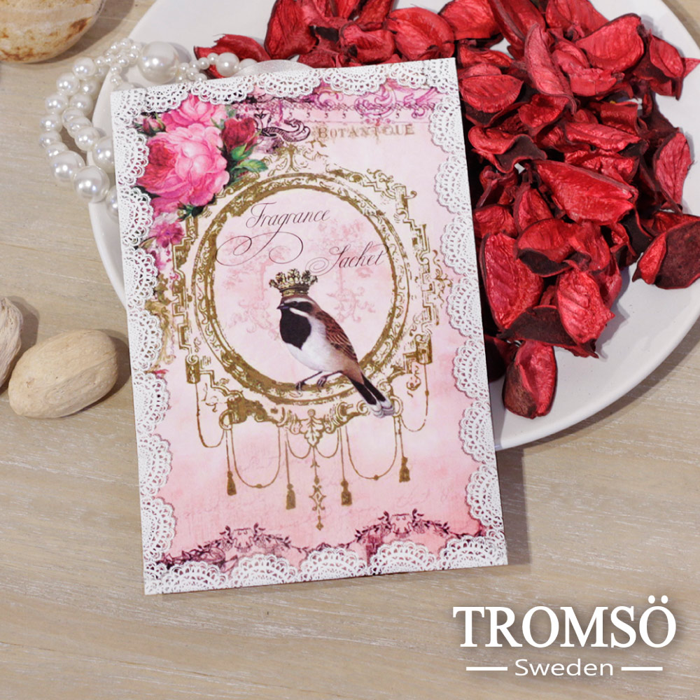 TROMSOx魅力法國-純真優雅掛勾大香氛包/玫瑰