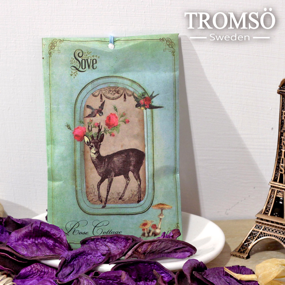 TROMSOx魅力法國-純真優雅小掛繩香氛包/茉莉