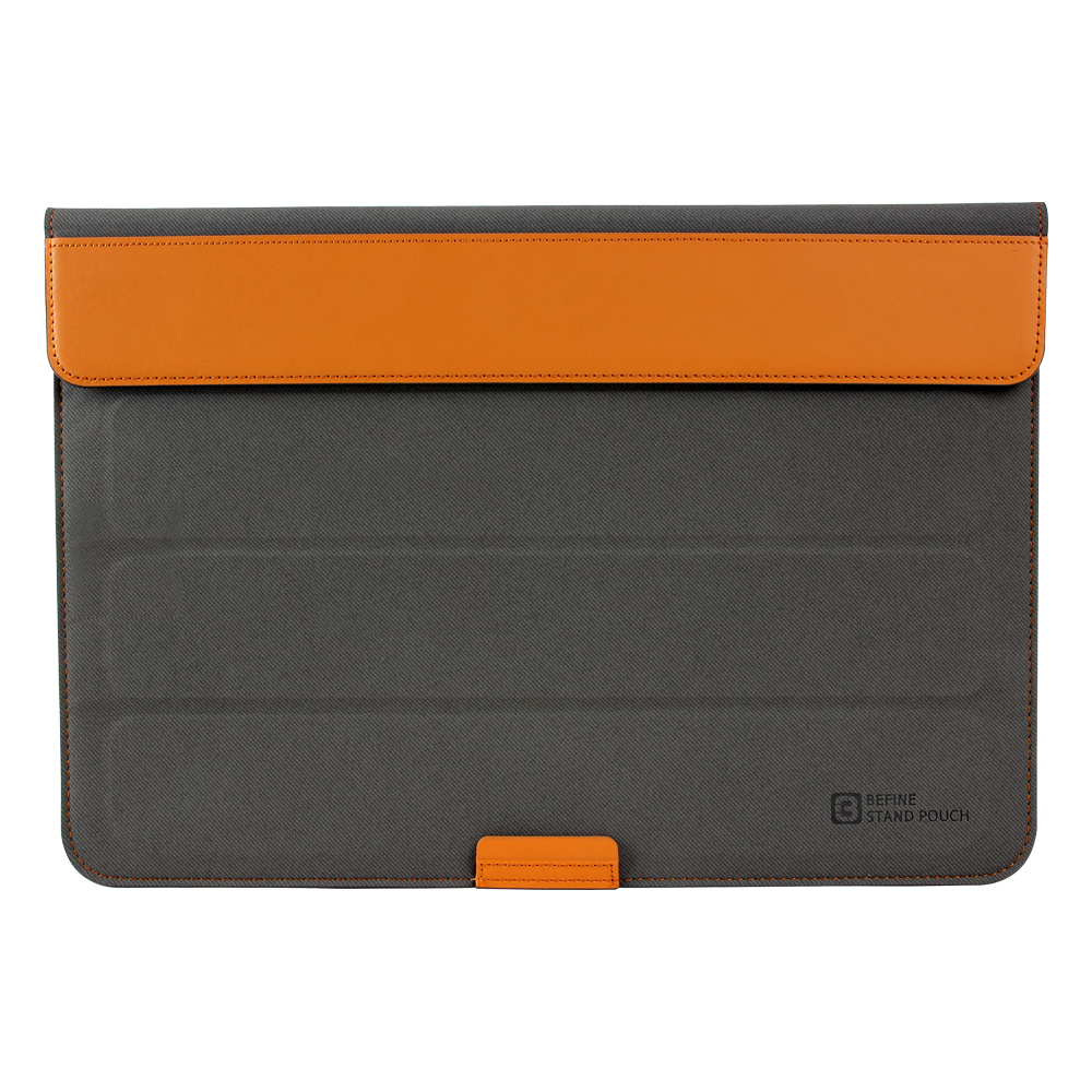 BEFINE Stand Pouch MacBook Air 13 & Pro Retina Display 13 專用收納保護包 - 灰