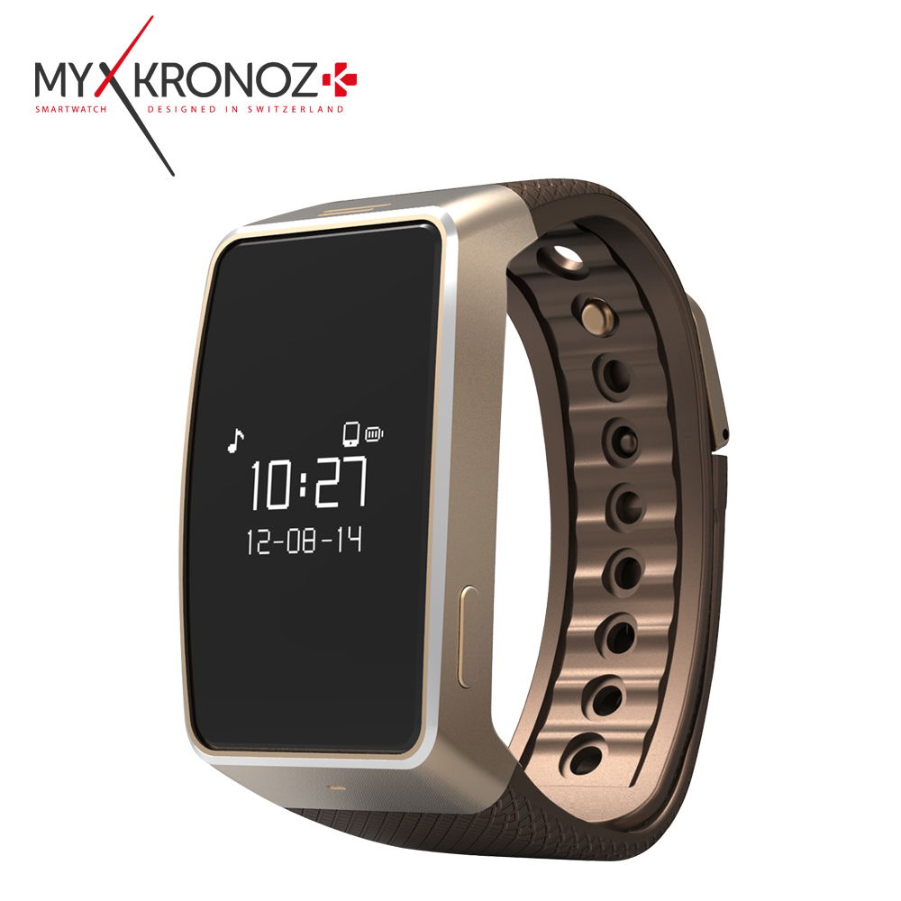 MYKRONOZ ZeWatch3 觸控防水通訊智能手錶玫瑰金