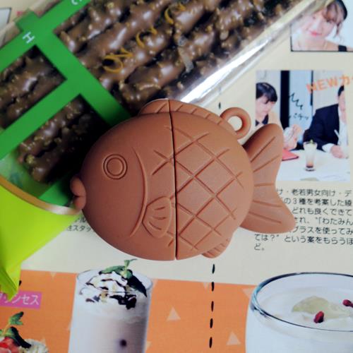 KALO卡樂創意 鯛魚燒隨身碟4G-巧克力香蕉口味 聖誕交換禮物 生日禮物巧克力