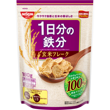 日本【日清】早餐玄米麥片-鐵分
