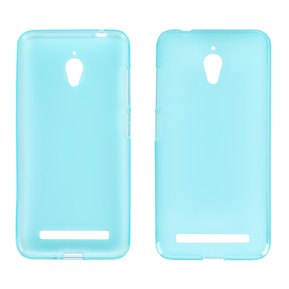 【BIEN】ASUS Zenfone Go 輕量氣質軟質手機殼 (霧藍)