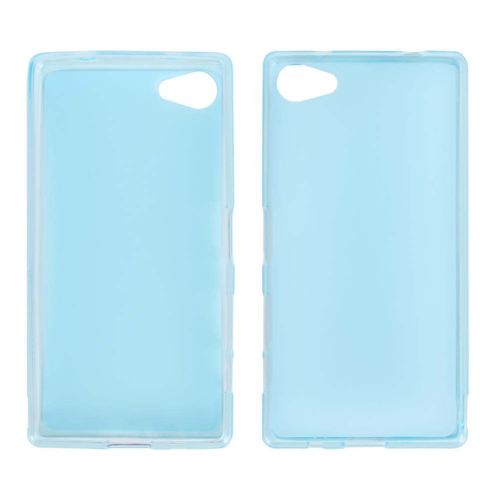 【BIEN】SONY Xperia Z5 Compact 輕量氣質軟質手機殼 (霧藍)