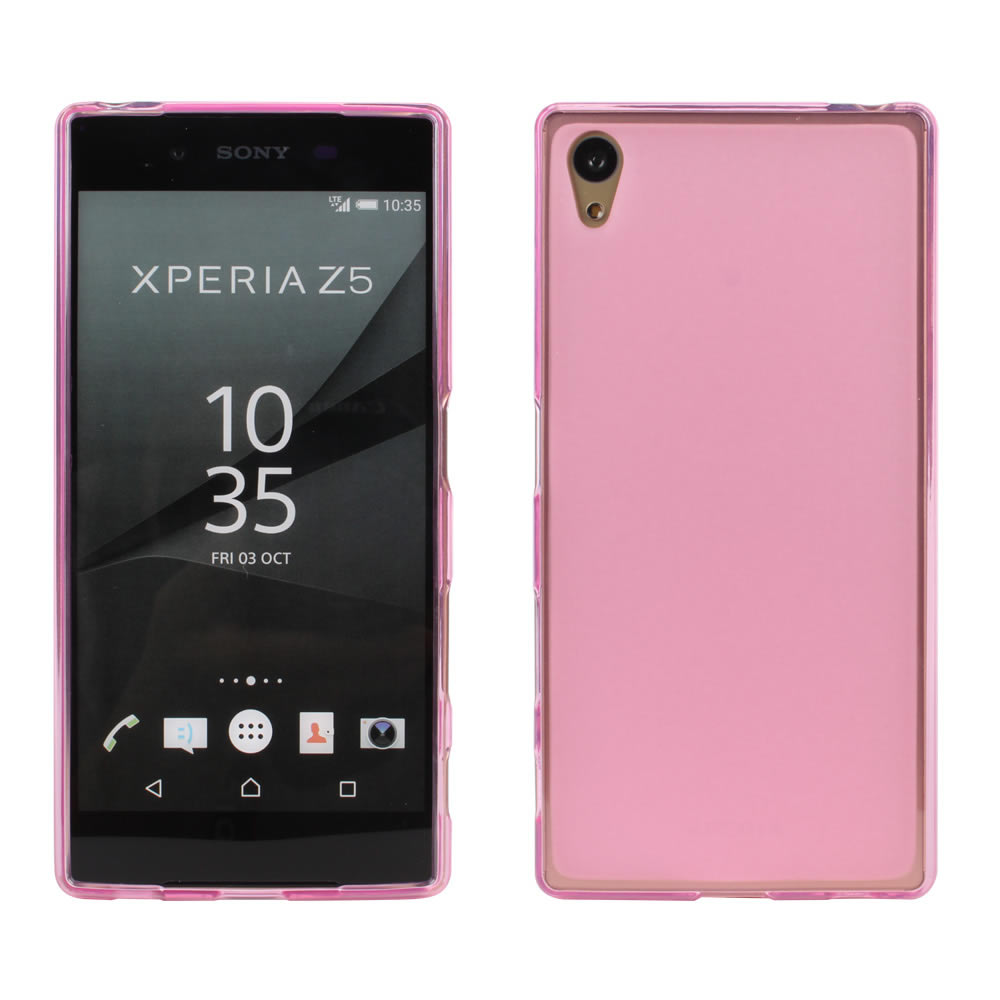 【BIEN】SONY Xperia Z5 輕量氣質軟質手機殼 (霧粉紅)