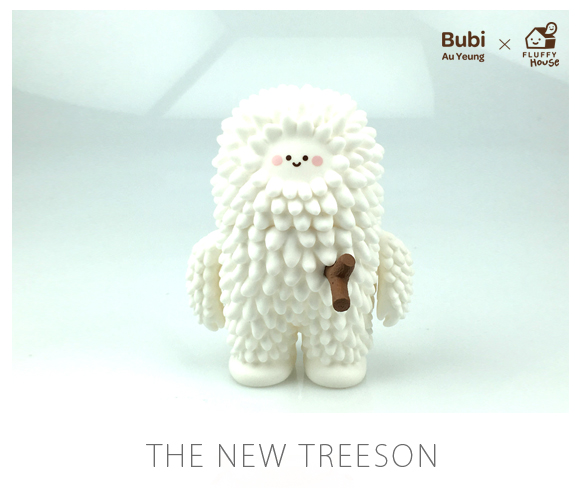 Fluffy House x Bubi Au Yeung 公仔系列-The New Treeson