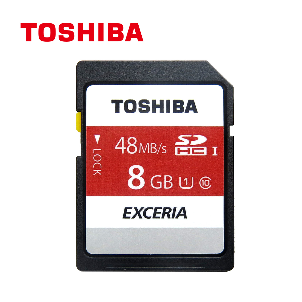 Toshiba 8GB SDHC UHS-1 Card (Class10)(THN-N301R0080A4)原廠公司貨