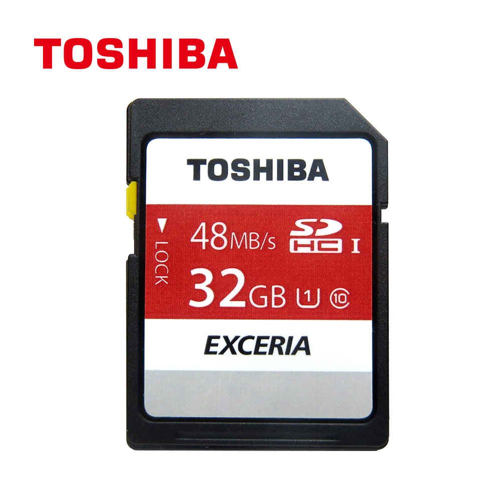 Toshiba 32GB SDHC UHS-1 Card (Class10)(THN-N301R0320A4)原廠公司貨