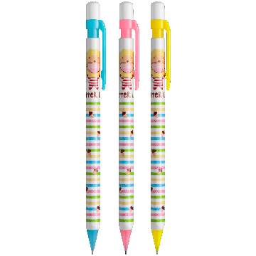 奶油獅三角自動鉛筆~顏色隨機出貨隨機出貨