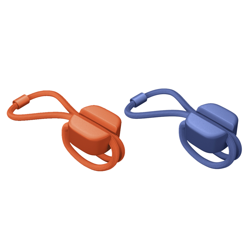 【Bluelounge】小型萬用收納整理伸縮束帶-Pixi小型(4藍/4橘)