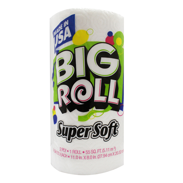 美國進口 Big Roll 廚房清潔紙巾(90抽)