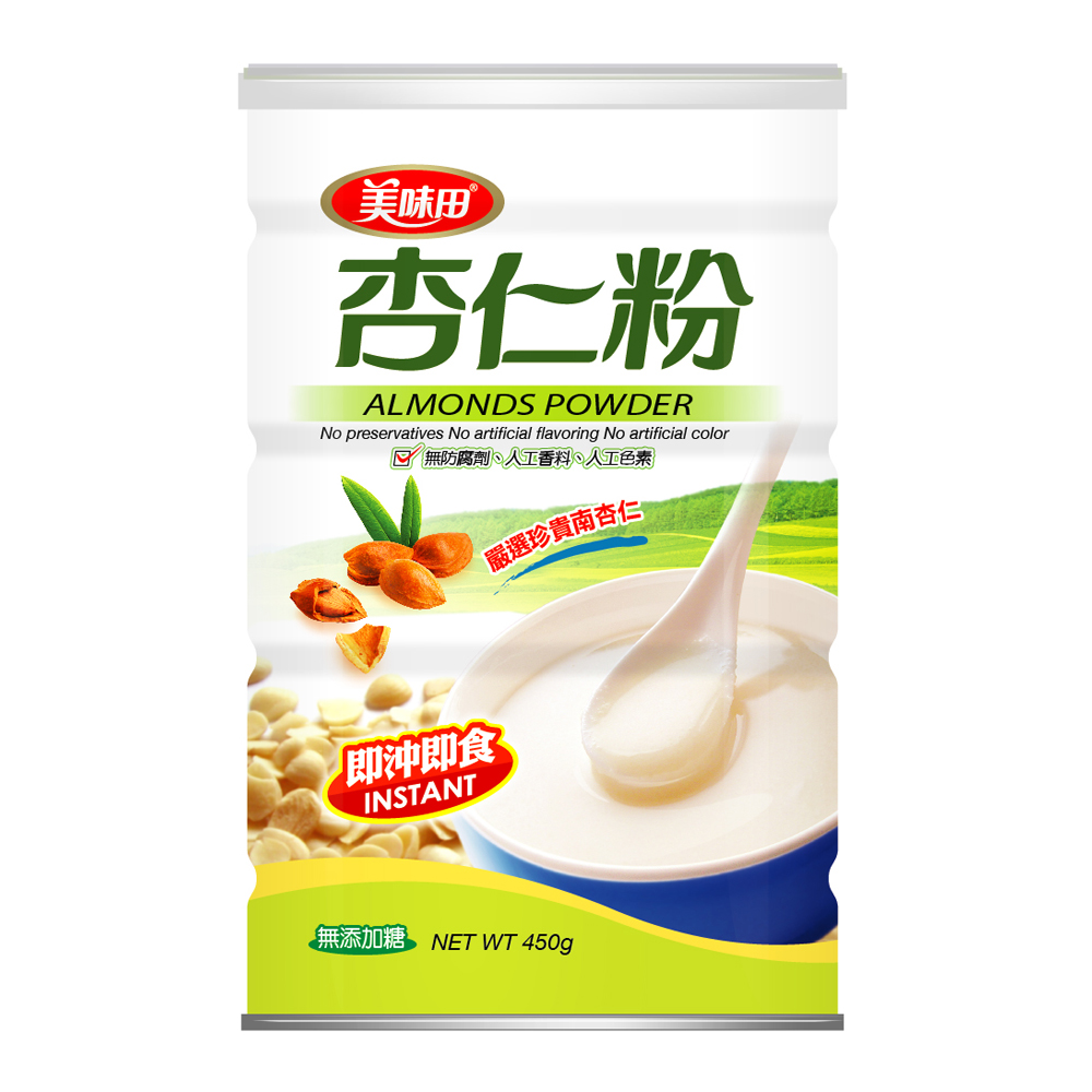 【美味田】杏仁粉450g - 全新升級配方 , 多重營養酵素