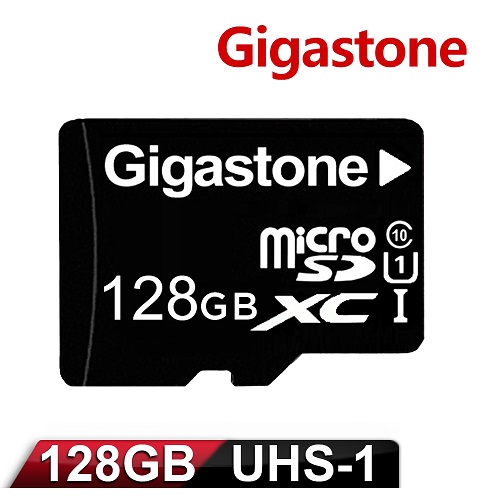 Gigastone 立達國際 128GB MicroSDXC UHS-I 高速記憶卡(附轉卡)