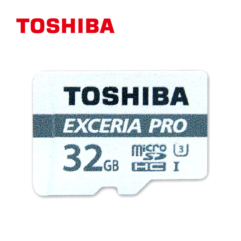 Toshiba EXCERIA PRO U3 32GB Mirco-SDHC UHS-I 附轉卡(THN-M401S0320A2)