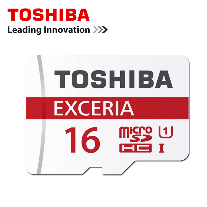 TOSHIBA 16GB EXCERIA microSDHC UHS-I 48M/s記憶卡 (平行輸入)