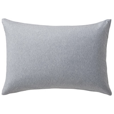 [MUJI無印良品]有機棉天竺枕套/43/混藍