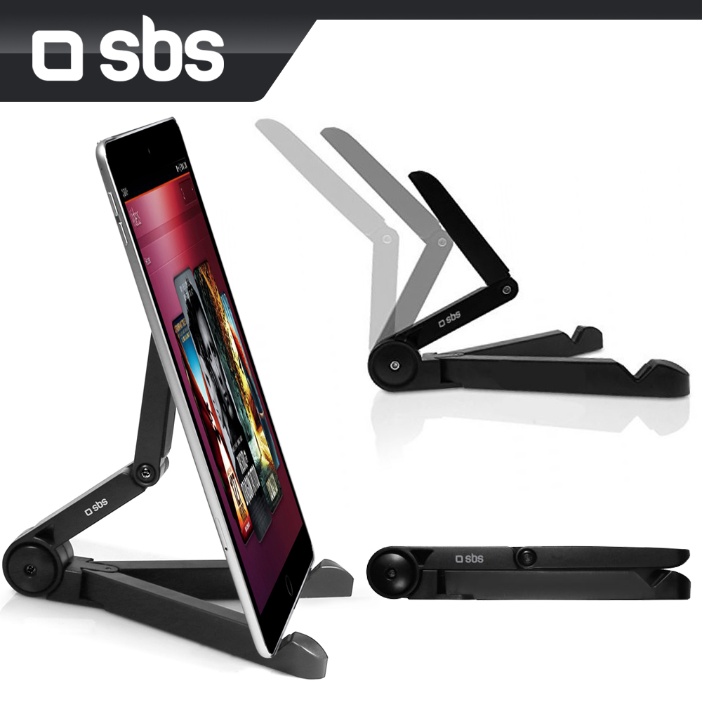 sbs Desk Protable Stand 多角度手機平板架黑色