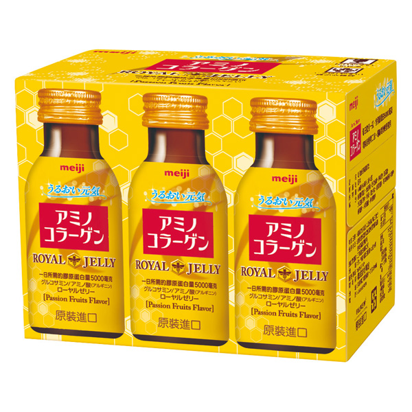 【明治】蜂王乳膠原飲(75ml*6入)