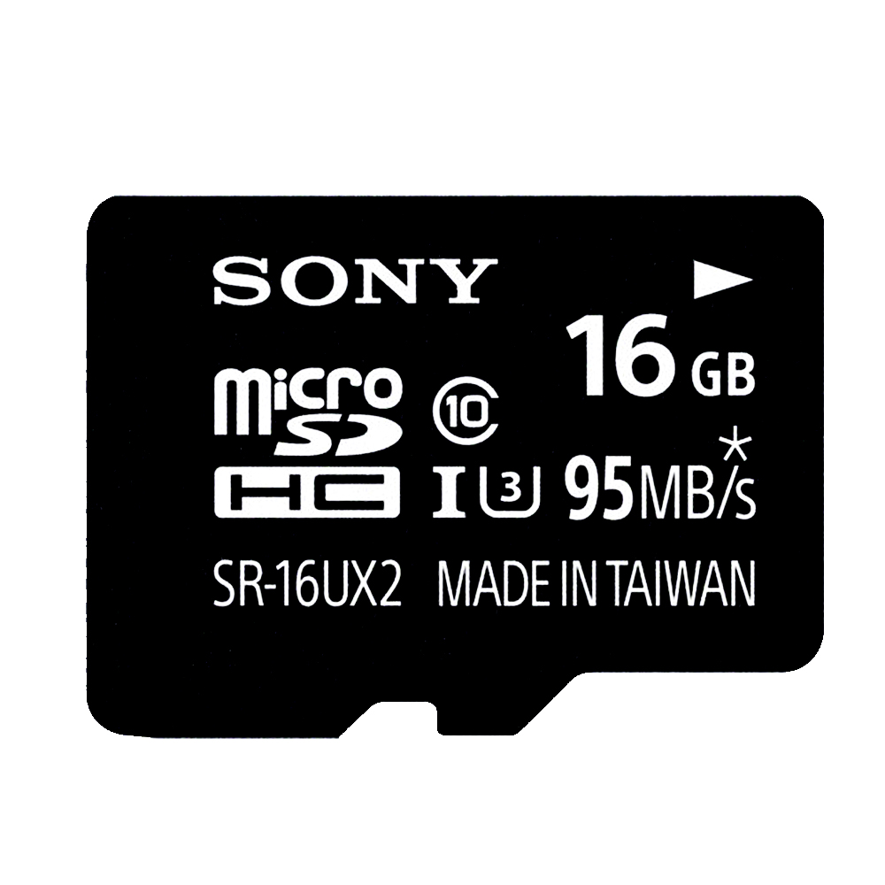 SONY microSDHC R95W60 C10 U3記憶卡 16GB