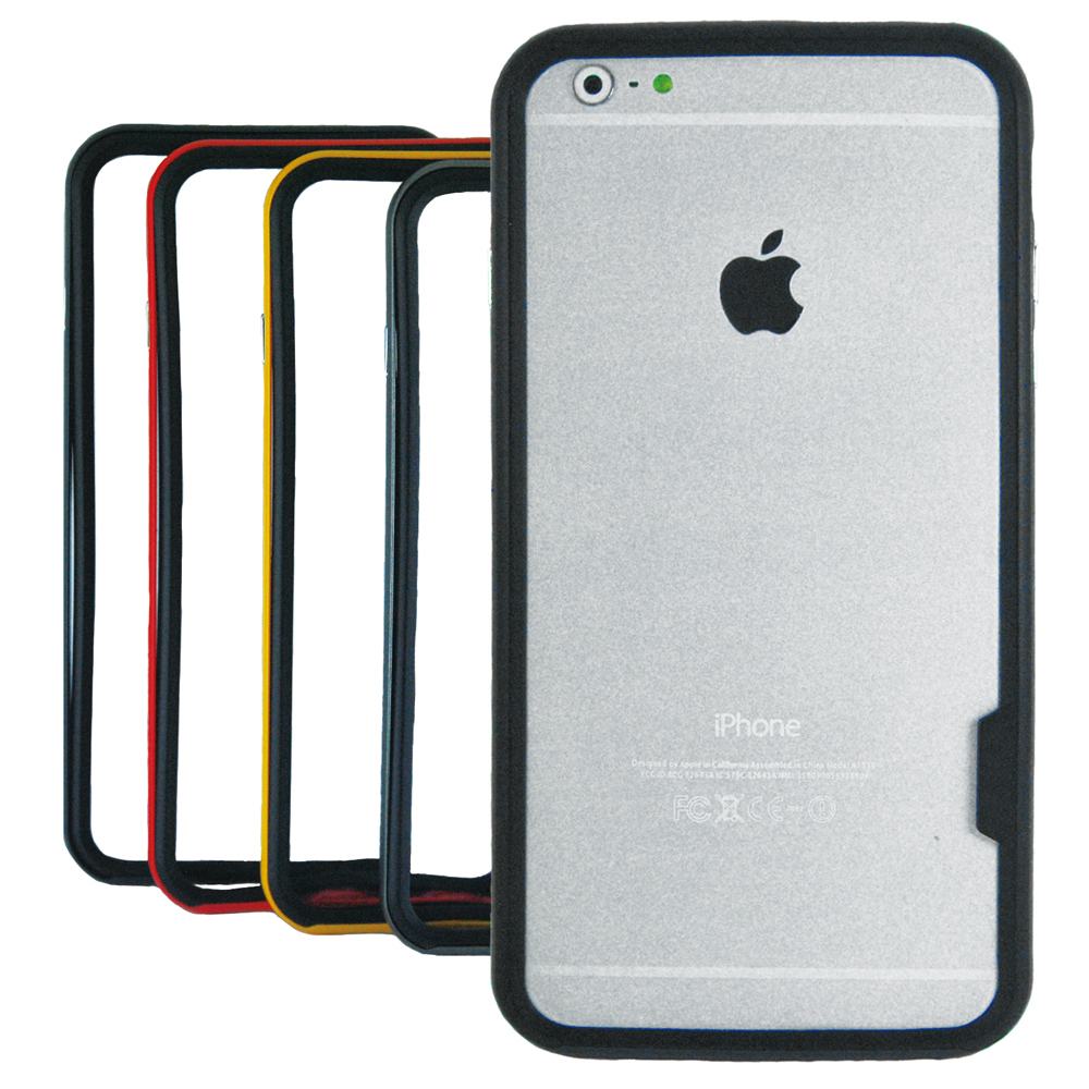 Aztec Apple iPhone 6/6s plus 5.5吋 防震保護框(4色)灰