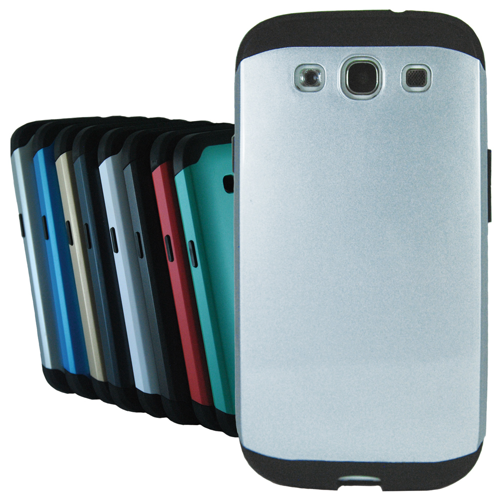 Aztec 小米 紅米手機1S 防震保護殼(6色)藍