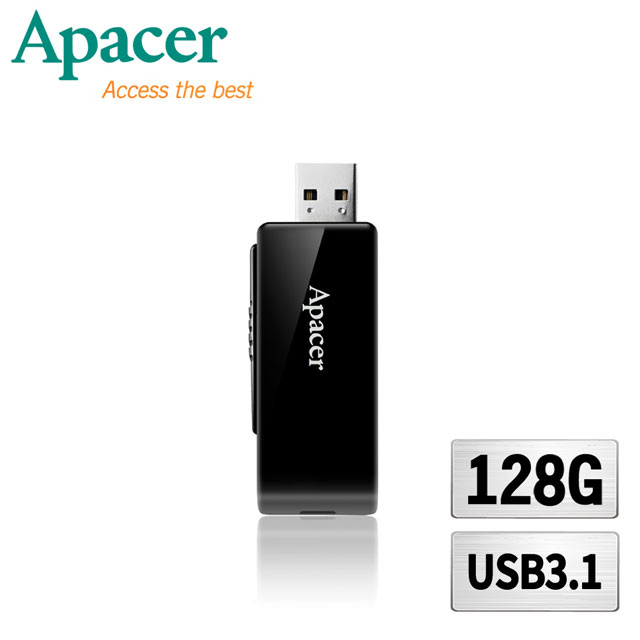 Apacer 宇瞻 AH350 128GB 高速賽車 隨身碟 USB3.0