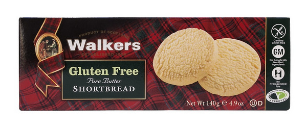 《Walkers》蘇格蘭皇家無麩質圓形奶油餅乾