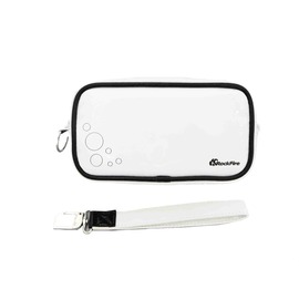 Rockfire PSP專用鏡面亮彩皮革收納攜行包JAS-0010-PPBG白色