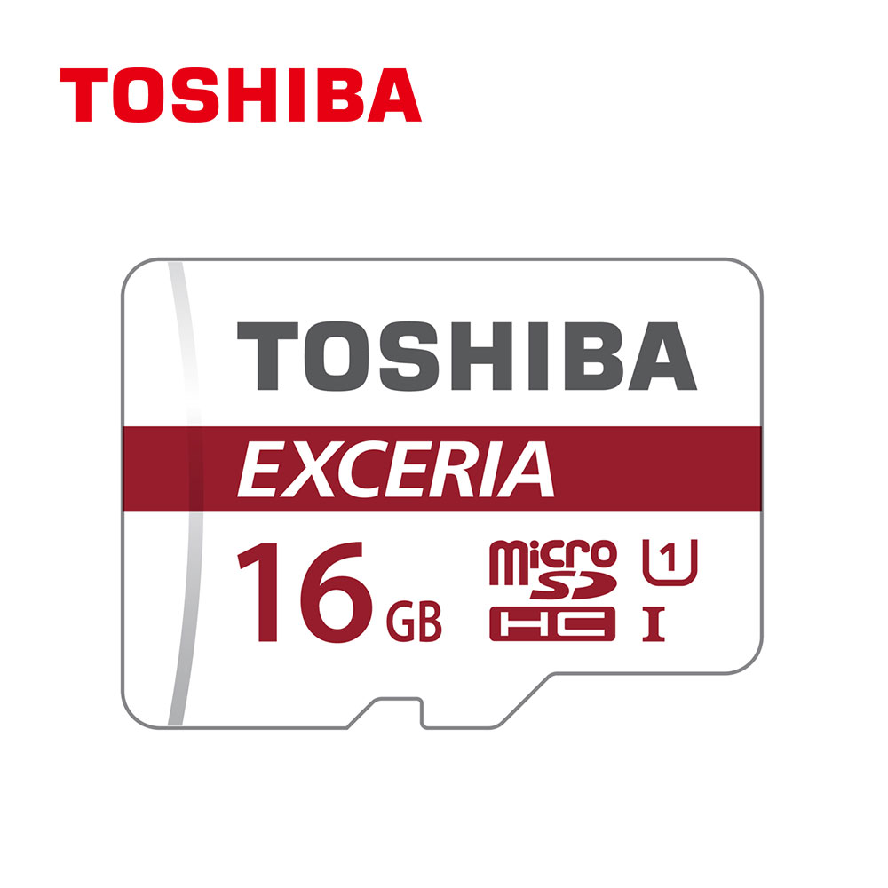 Toshiba 16GB Micro-SDHC UHS-1 U1 R90 Card (Class 10) 高速記憶卡 原廠公司貨