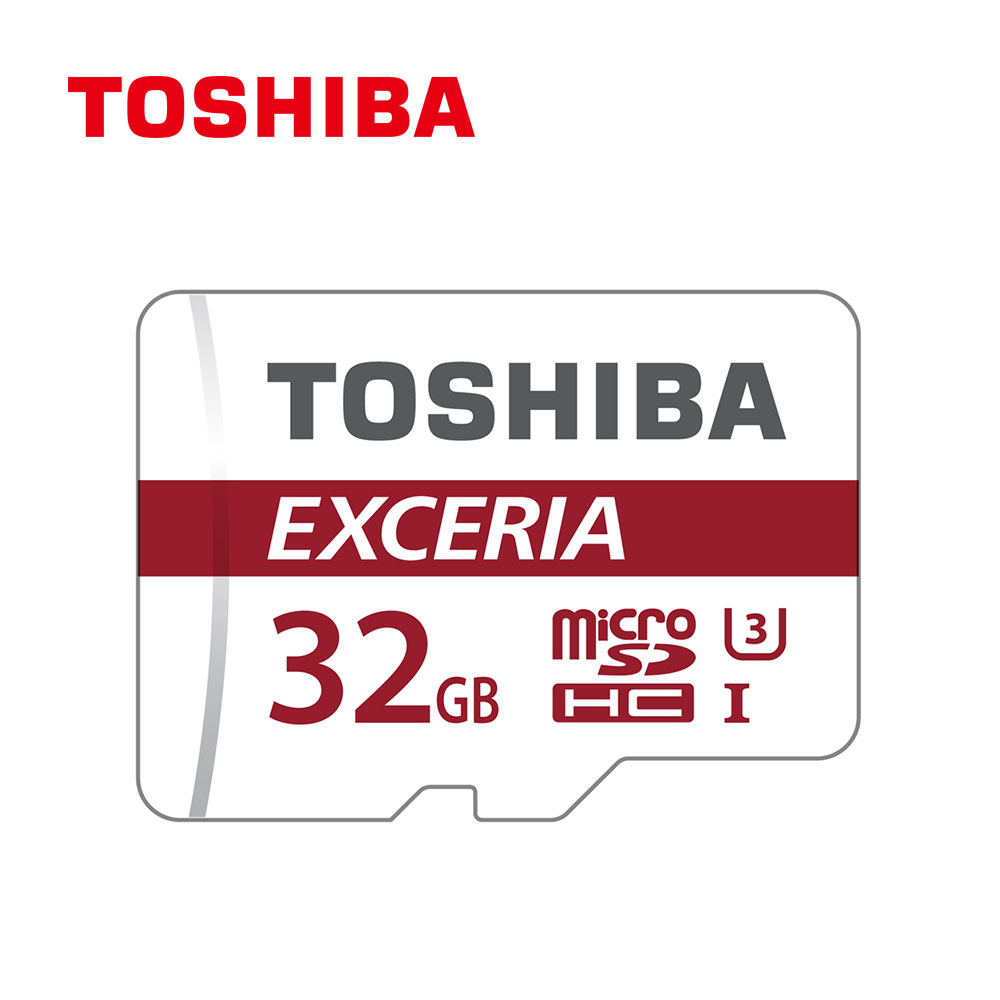 Toshiba 32GB Micro-SDHC UHS-1 U3 R90 Card (Class 10) 高速記憶卡 原廠公司貨