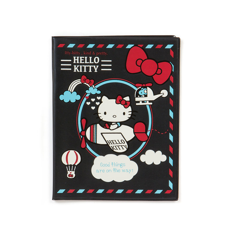 《Sanrio》HHELLO KITTY PVC護照收納套(趣味熱氣球)