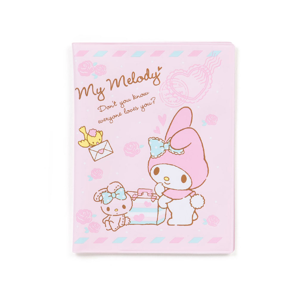 《Sanrio》美樂蒂PVC護照收納套(甜蜜信件)