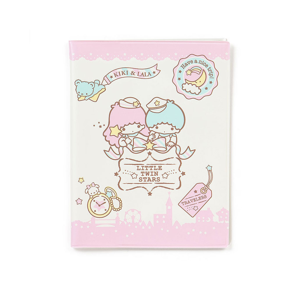 《Sanrio》雙星仙子PVC護照收納套(浪漫海軍)