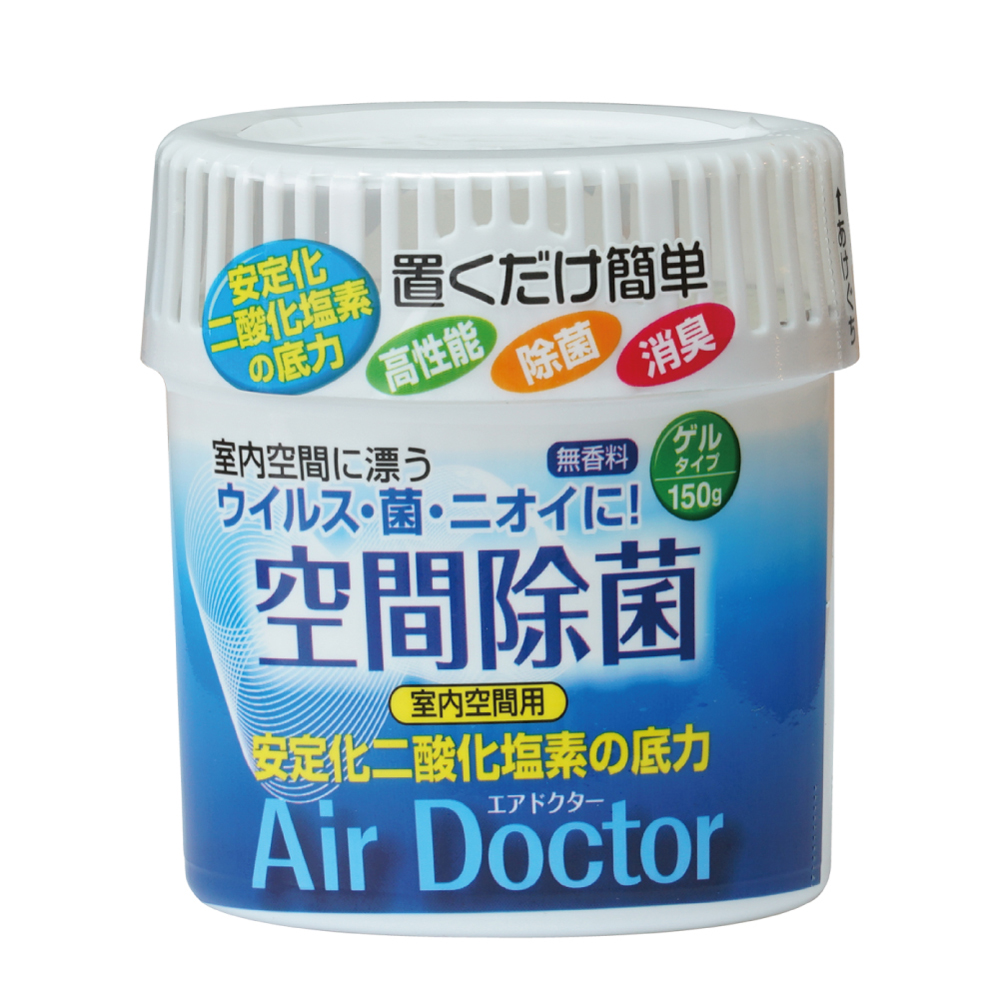 日本紀陽除虫菊 AIR DOCTOR 室內除菌消臭凝膠 150g