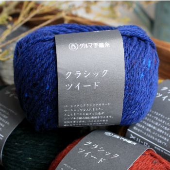日本DARUMA THREAD編織職人毛線球/布達佩斯之旅_羊毛系列(藍底)