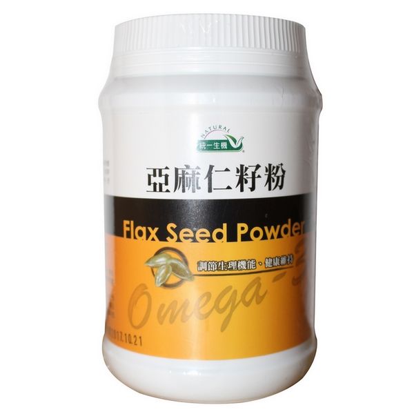 【統一生機】亞麻仁籽粉 250g/罐