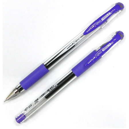(2支1包)三菱UM151ND針型鋼珠筆12紫
