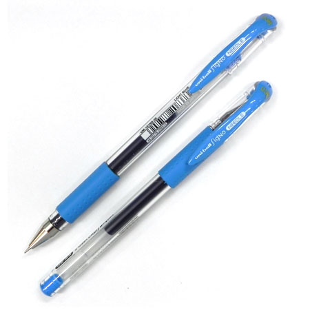 (2支1包)三菱UM151ND針型鋼珠筆8淺藍
