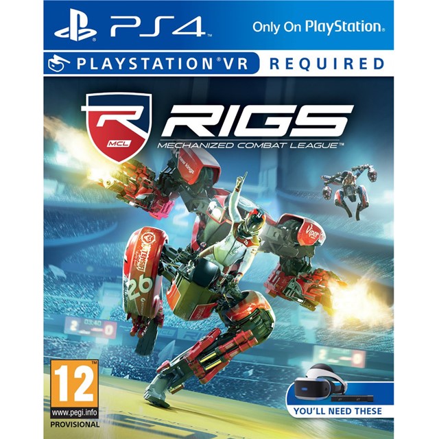 PS4 VR專用 RIGS：機械化戰鬥聯盟-中英文合版