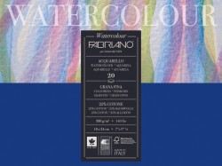 Fabriano - 畫家水彩本,CP冷壓,300G,18X24,20張-粗目