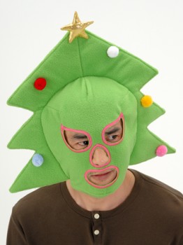  聖誕樹面罩