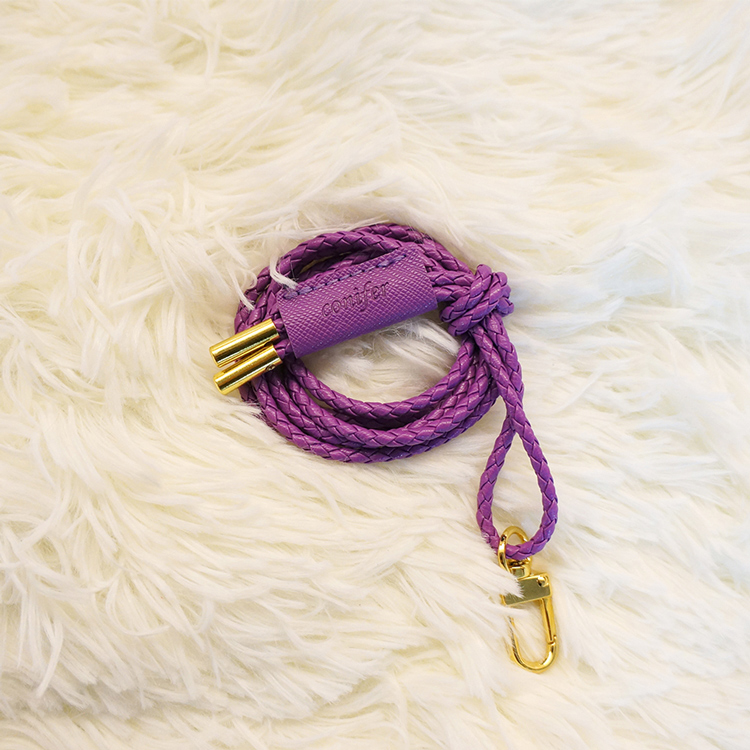 《Cuir》吊繩。紫