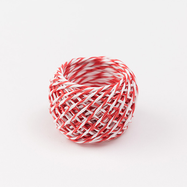 MIDORI Chotto 禮物包裝紙繩-紅白