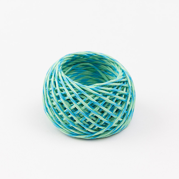 MIDORI Chotto 禮物包裝紙繩-藍綠