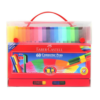 Faber-Castell 60色連接彩色筆